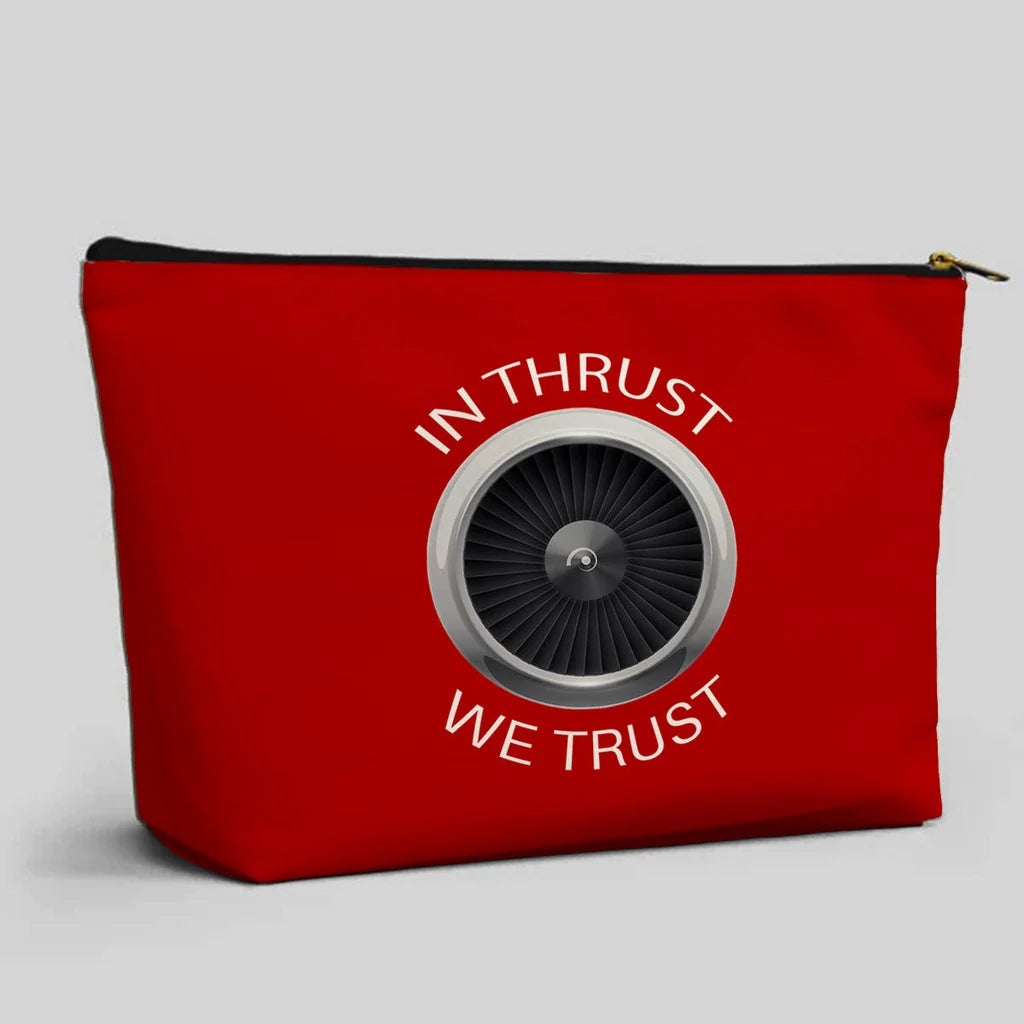 Thrust We Trust Zipper Pouch - view 3