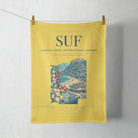 Thumbnail for Lamezia Terme International Airport (SUF) design on yellow towel