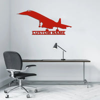Thumbnail for Customisable Concorde Metal Sign - view 3
