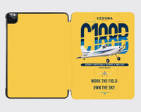 Thumbnail for Cessna A188B AgTruck design on yellow ipad tablet case