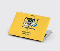 Thumbnail for Cessna 180J Skywagon design on yellow MacBook case