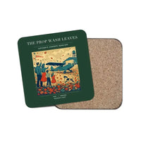 Thumbnail for The Prop Wash Leaves - Designed Coasters design on dark green 1-piece
