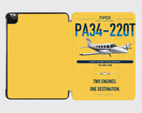 Thumbnail for Piper PA-34-220T Seneca V design on yellow ipad tablet case
