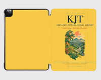 Thumbnail for Kertajati International Airport (KJT) design on yellow ipad tablet case