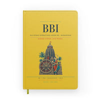 Thumbnail for Biju Patnaik International Airport (BBI) design on yellow notebook
