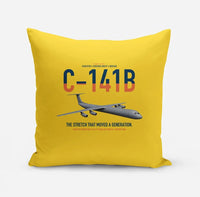 Thumbnail for C-141B Starlifter design on yellow pillow