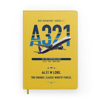 Thumbnail for Airbus A321 design on yellow notebook