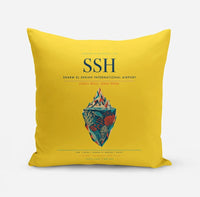 Thumbnail for Sharm El Sheikh International Airport (SSH) design on yellow pillow