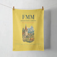 Thumbnail for Memmingen Airport (FMM) design on yellow towel