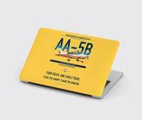 Thumbnail for Grumman American AA-5B Tiger design on yellow MacBook case