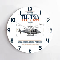 Thumbnail for Leonardo TH-73A Thrasher design on white no frame wall clock