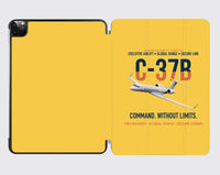 Thumbnail for C-37B Global Command Link design on yellow ipad tablet case