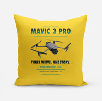 Thumbnail for DJI Mavic 3 Pro design on yellow pillow