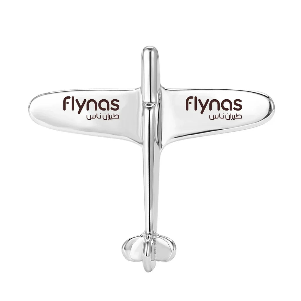 Airplane Shape Brooch - view 3