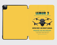 Thumbnail for BRINC LEMUR 2 design on yellow ipad tablet case