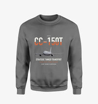 Thumbnail for Airbus CC-150T Polaris design on gray sweatshirt