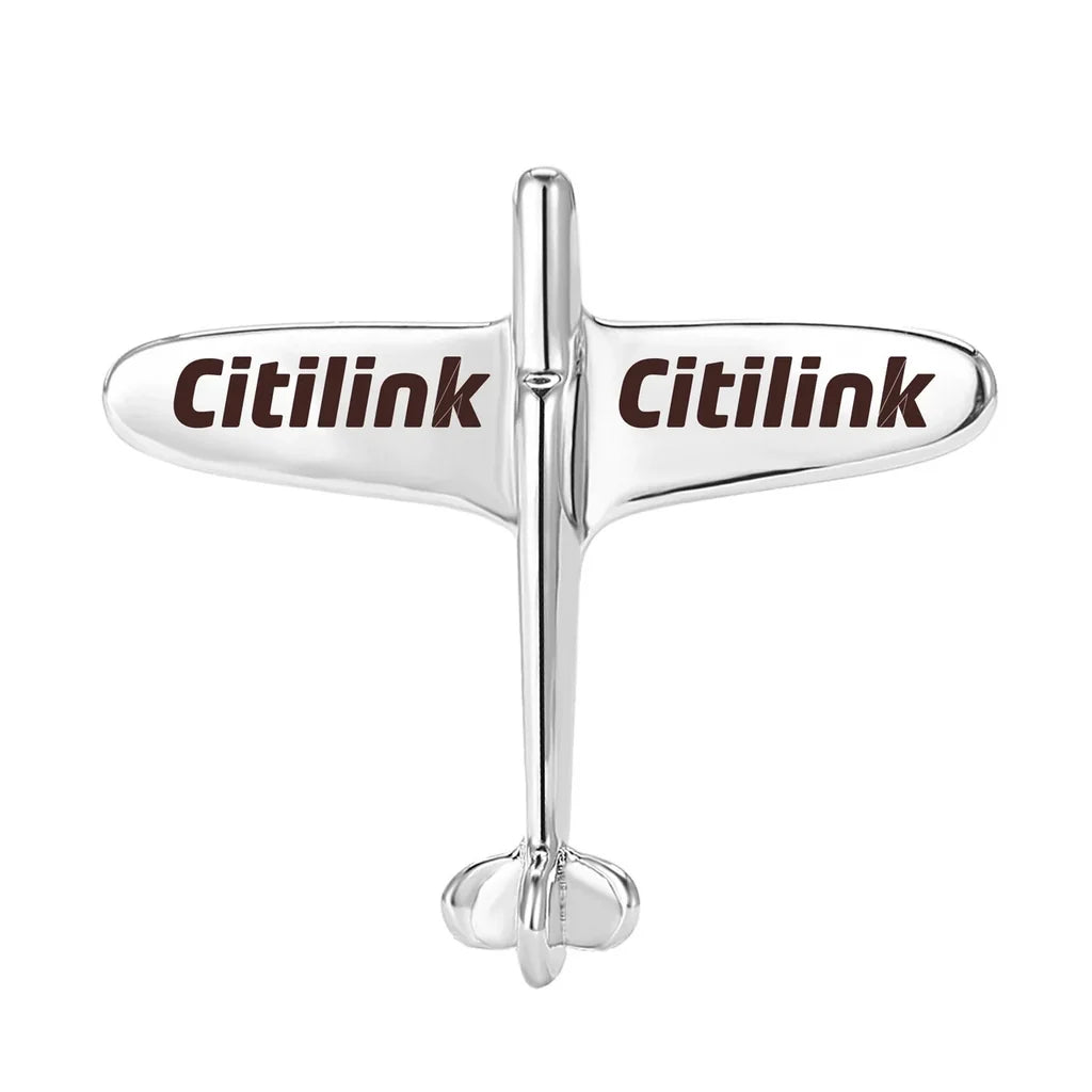Airplane Shape Brooch - view 3