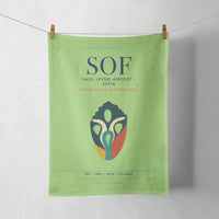 Thumbnail for Vasil Levski Airport – Sofia (SOF) design on light green towel