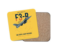 Thumbnail for Dassault Rafale C — F3-R standard design on yellow 1 piece coaster