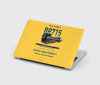 Thumbnail for BR715 design on yellow MacBook case