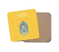 Thumbnail for Mashhad Shahid Hasheminejad International Airport MHD Coaster 1-Piece - Yellow