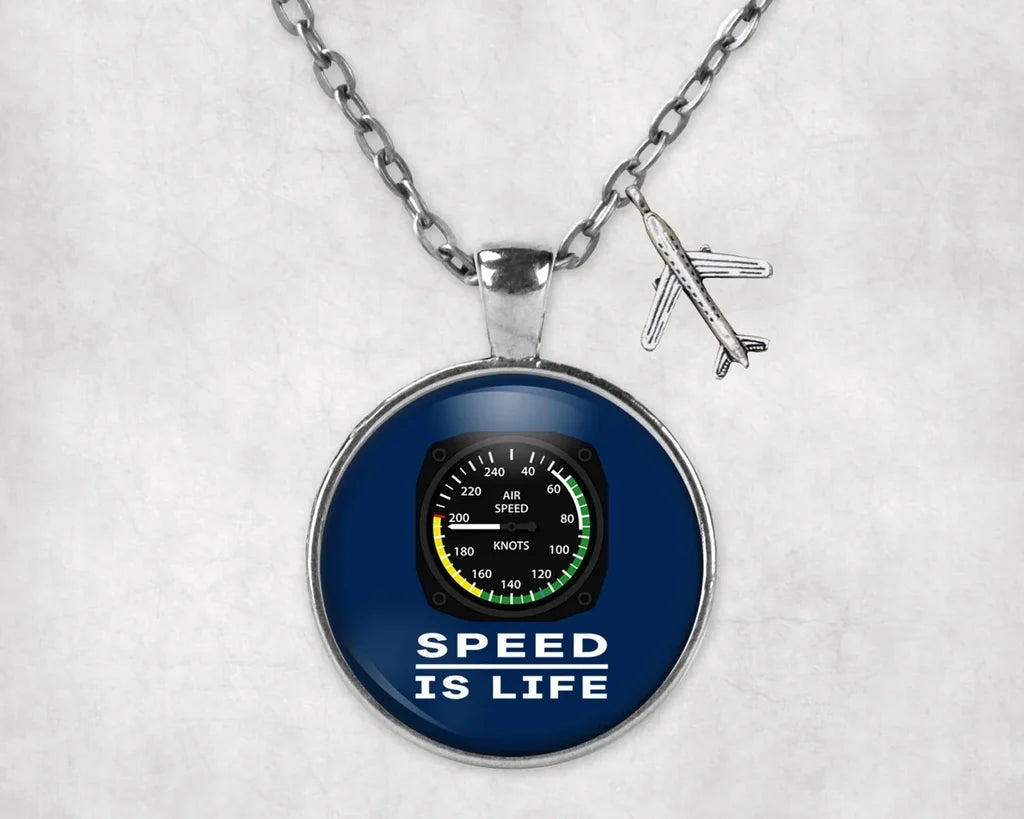 Speed Is Life Necklace - view 3
