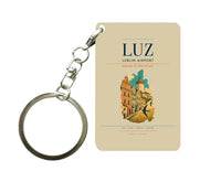 Thumbnail for Lublin Airport (LUZ) design on beige key chain