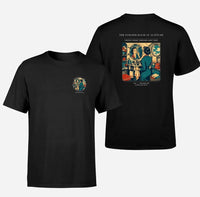 Thumbnail for VINTAGE G4305 - The Powder Room At Altitude - Double-Side T-Shirt design on black double side t shirt