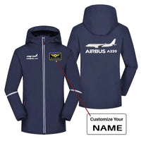 Thumbnail for Airbus A220 Rain Jacket - view 5