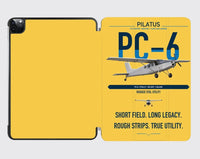 Thumbnail for Pilatus PC-6 Porter design on yellow ipad tablet case