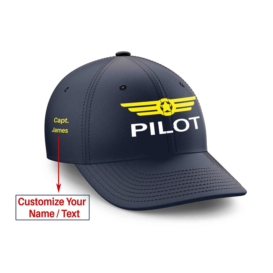 Customisable Name & Pilot Badge Embroidered Badge - view 3