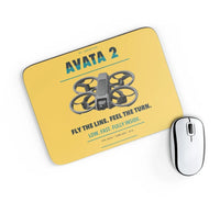 Thumbnail for DJI Avata 2 design on yellow rectangle mouse pad