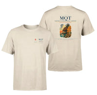 Thumbnail for Sawyer International Airport (MQT) design printed on beige double-side t-shirt