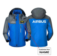 Thumbnail for Customisable Airbus & Text Winter Jacket - view 3