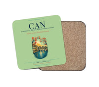 Thumbnail for Guangzhou Baiyun International Airport (CAN) design on light green 1 piece coaster