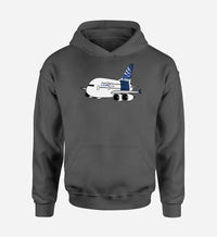 Thumbnail for Cartoon Airbus A380 - Dark Gray