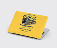 Thumbnail for CFM56-5C design on yellow MacBook case