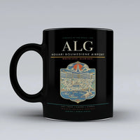 Thumbnail for Houari Boumediene Airport ALG Mug - Black