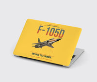 Thumbnail for F-105D Thunderchief design on yellow MacBook case