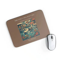 Thumbnail for VINTAGE G4275 - The Stilt Village Call - Designed Mouse Pads design on brown rectangle