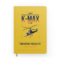 Thumbnail for Kaman K-1200 K-MAX design on yellow notebook