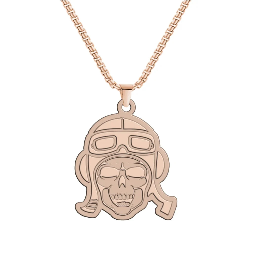 Skeleton Pilot Necklace - view 3