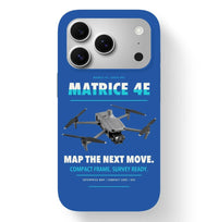 Thumbnail for DJI Matrice 4E Case design on blue iphone case