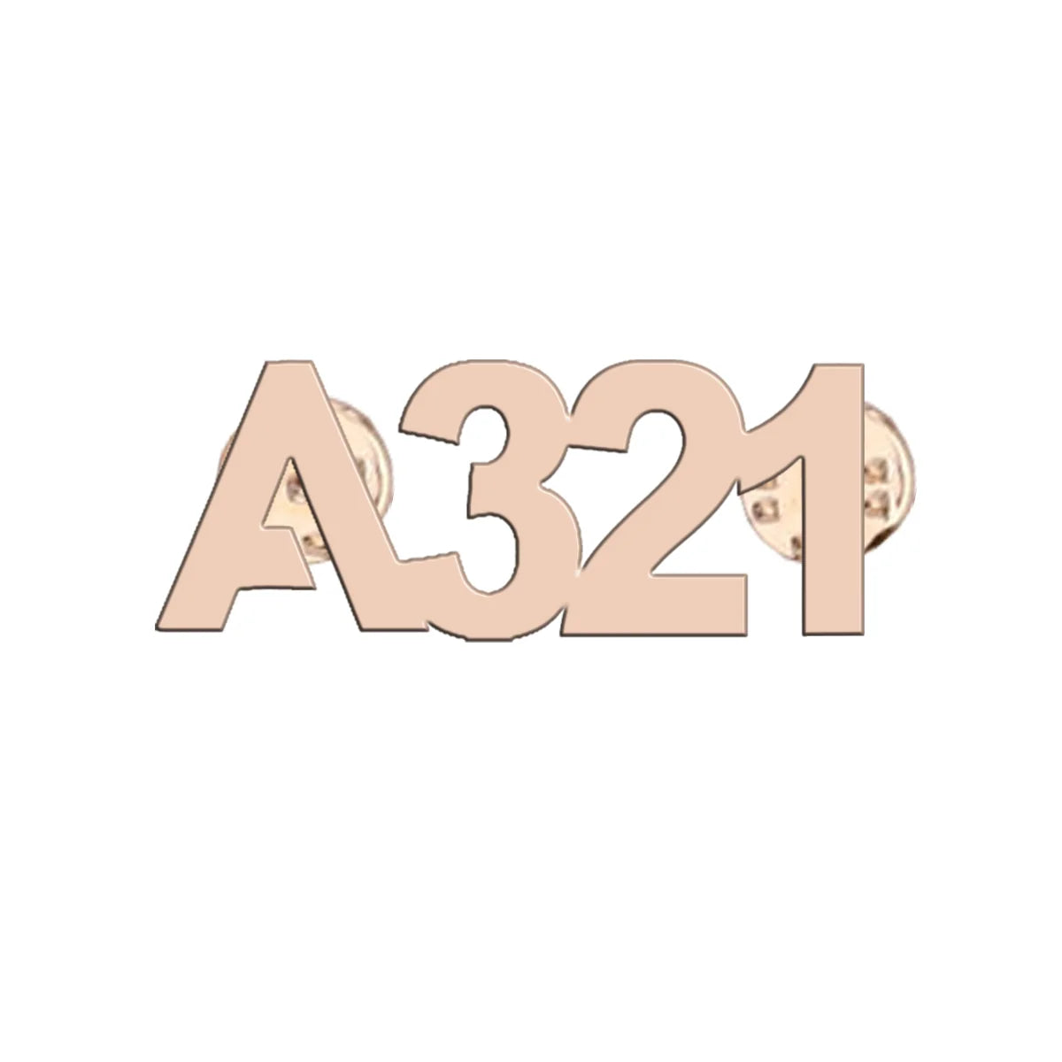Airbus A321 Brooch - view 3