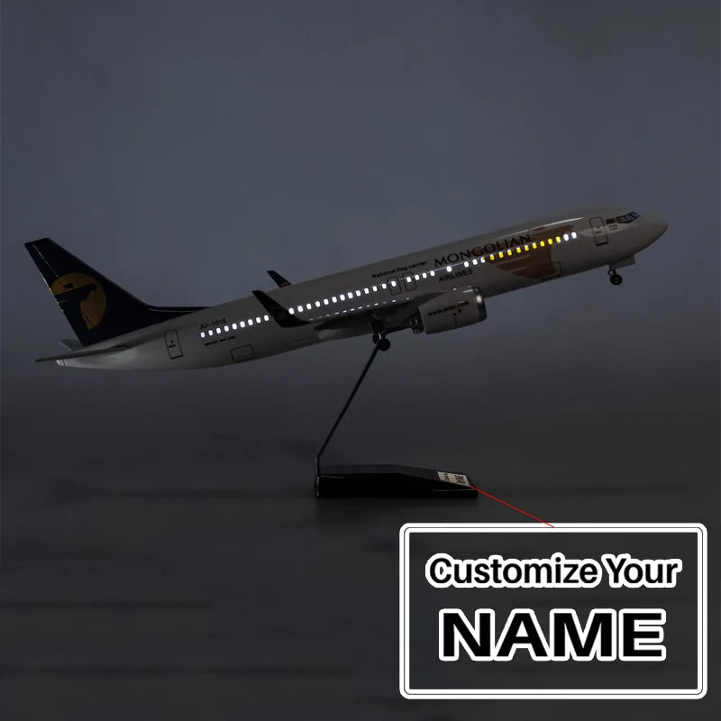 Customisable Boeing 737 Model Airplane - view 3