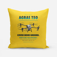 Thumbnail for DJI Agras T50 design on yellow pillow