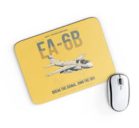 Thumbnail for EA-6B Prowler design on yellow rectangle mouse pad