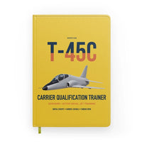 Thumbnail for T-45C Goshawk design on yellow notebook