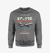 Thumbnail for KC-135 STRATOTANKER design on gray sweatshirt