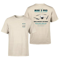 Thumbnail for DJI Mini 3 Pro design on beige t shirt